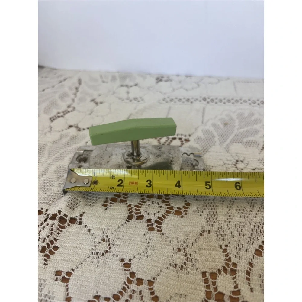 Vintage Edlund Top-Off Jar & Bottle‎ Screw Top Opener Green Handle Mint